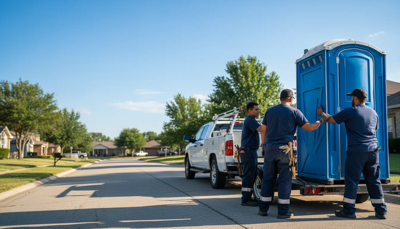 Portable Toilet Rental in Porterville, CA near me